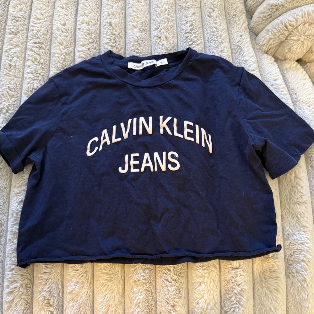 Calvin Klein Crop T shirt